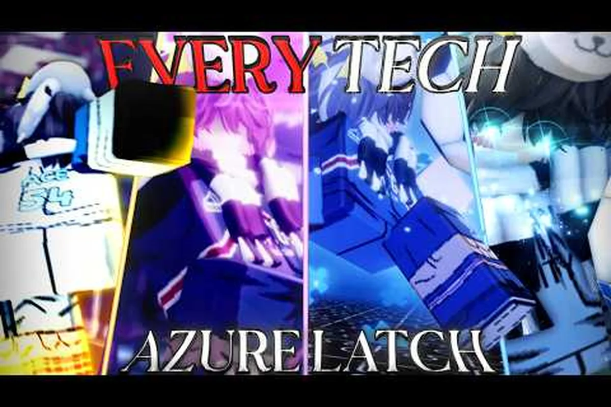 Melhores técnicas do Azure Latch: dash, rainbow flick e cabeceadas